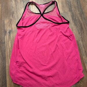 Pink Racerback Tank Top
